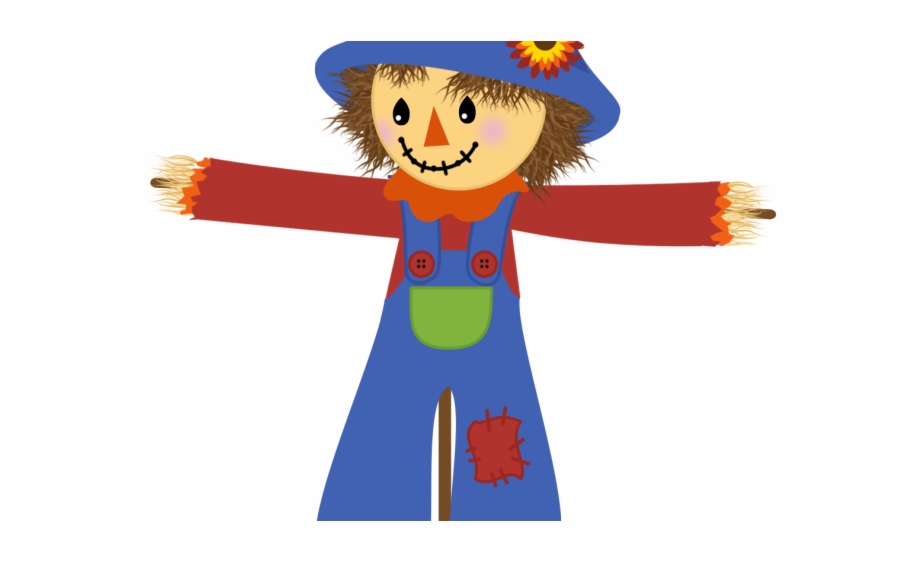 Scarecrow Thinking Cliparts Transparent Background Scarecrow Clipart