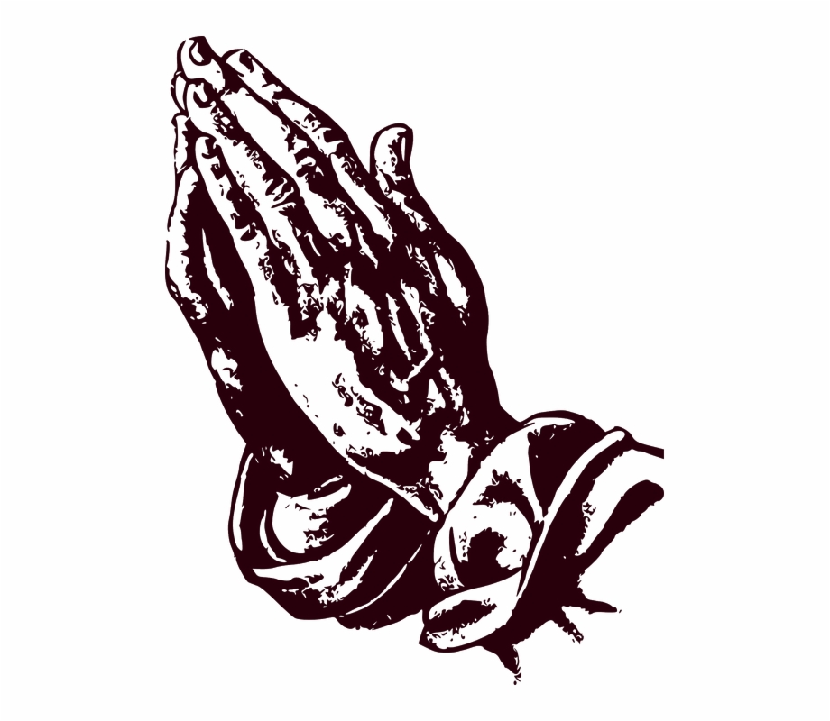 Pray Clipart Prayer Line Png Praying Hands