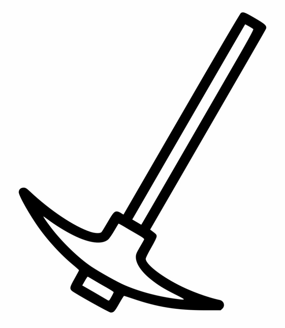 Png File Svg Pickaxe Drawing Transparent