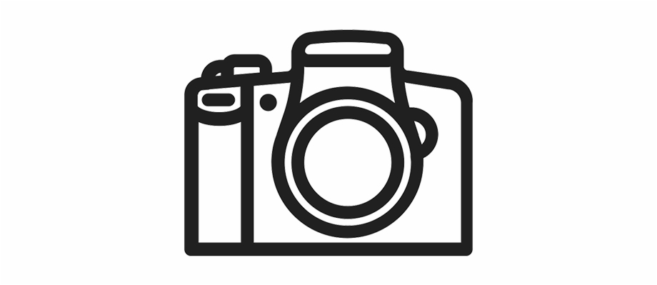 Photography Clipart Dslr Camera - Photography Camera Logo Png, Transparent  Png - kindpng