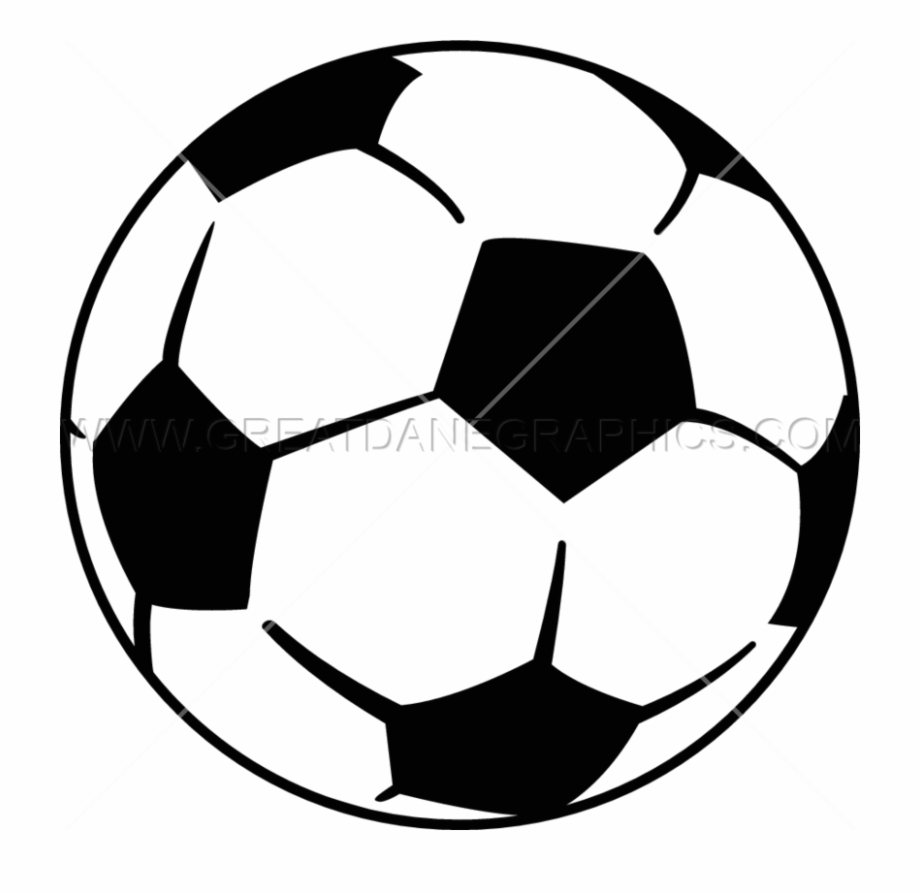 Soccer Ball Grass Cartoon Soccer Ball