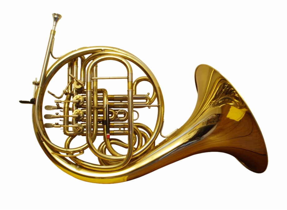 Brass Band Instrument Transparent French Horn Instrument