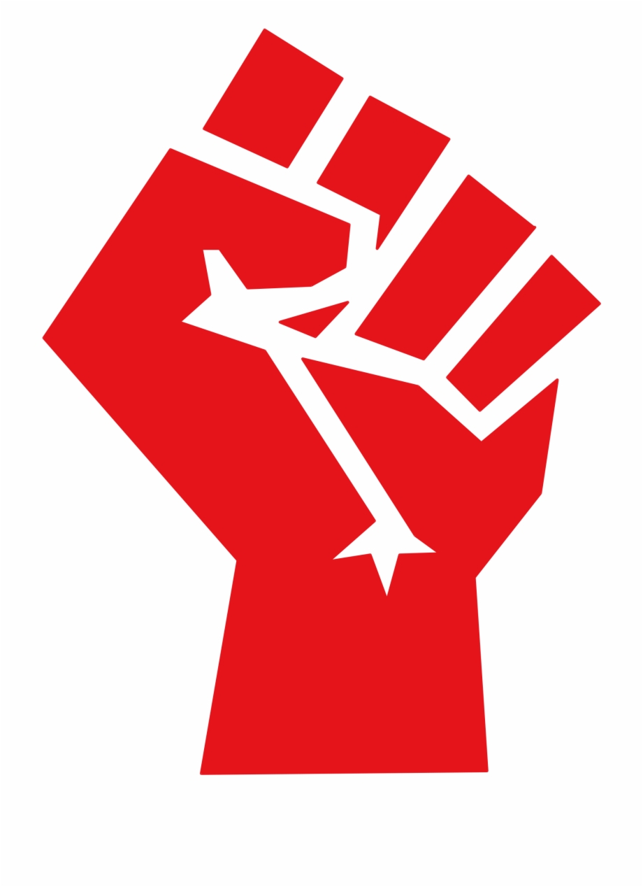 Fist In The Air Png Transparent Background Red