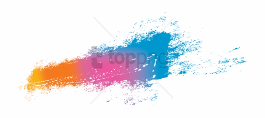 Color Image With Transparent Transparent Background Holi Color