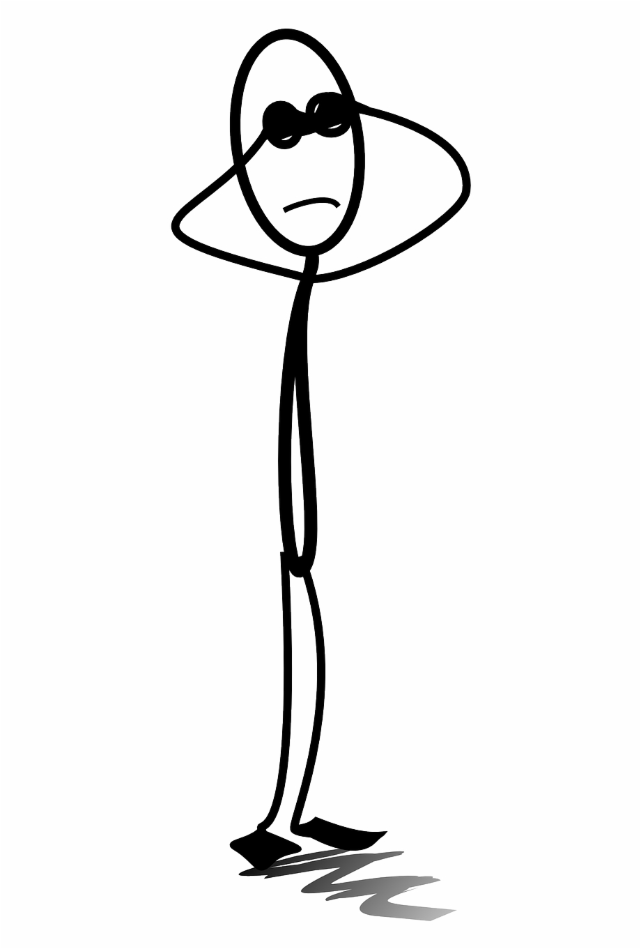 Cry Looking Stickman Png Image Angry Stickman