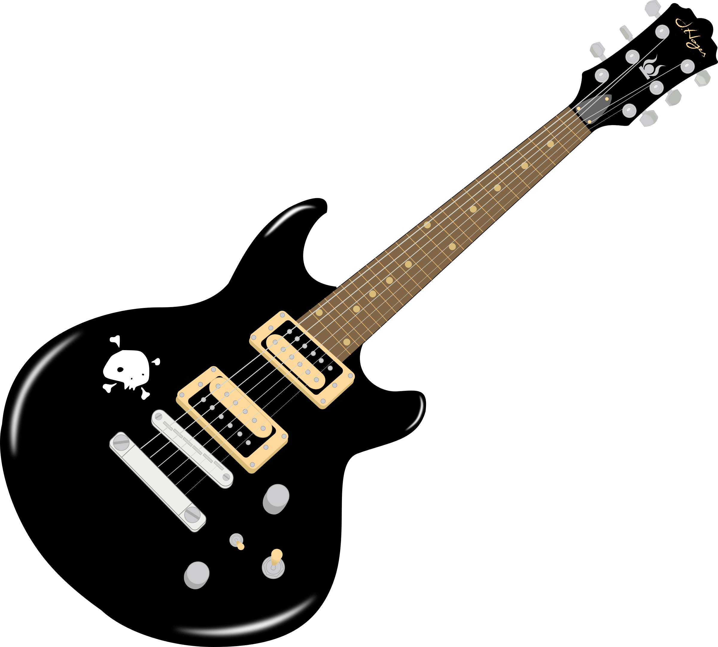 Cartoon Guitar Png