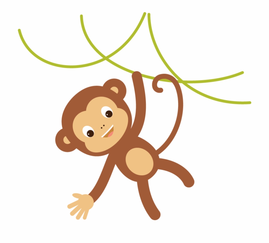 Hanging Monkey Png Monkey In Illustrator