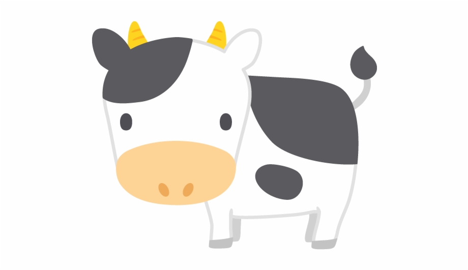 Cow Vector Cute Png