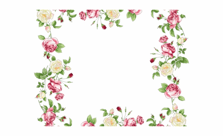 Flowers Borders Png Transparent Images Transparent Background Floral