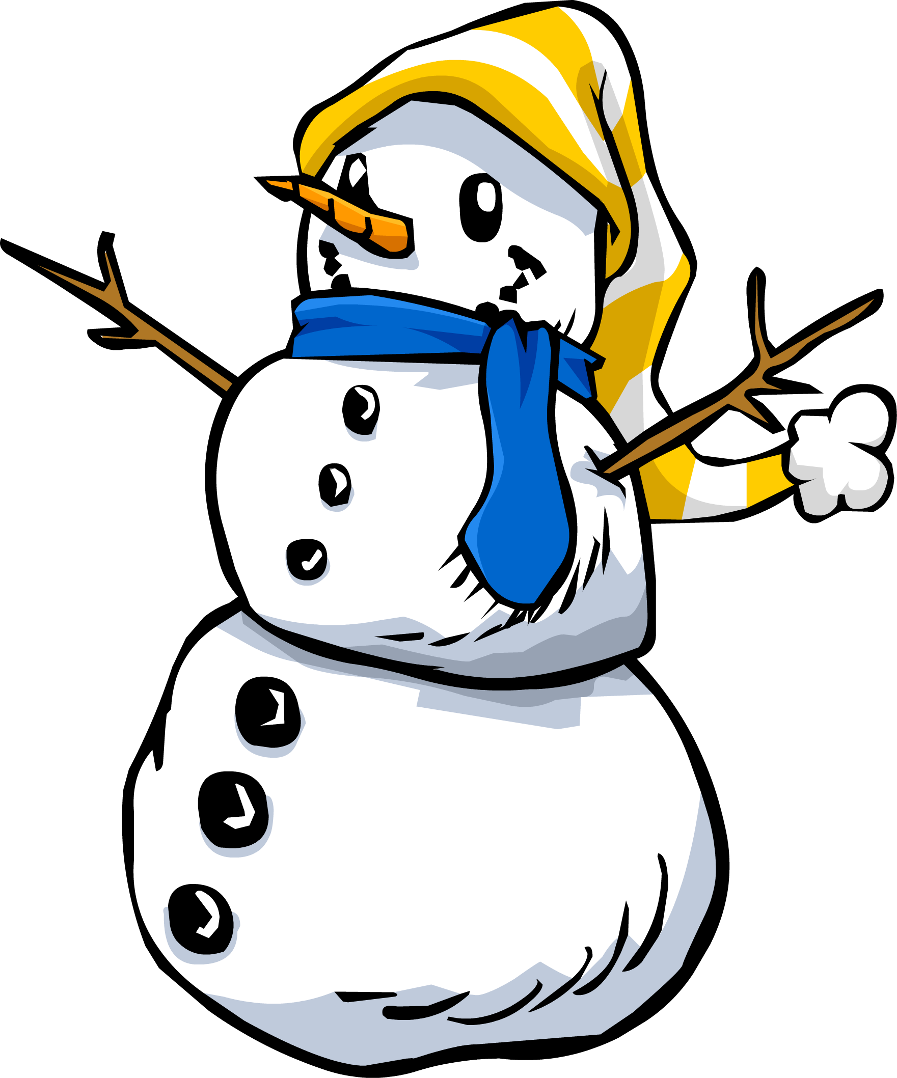 Picture Download Image Snowman Sprite Png Club Penguin