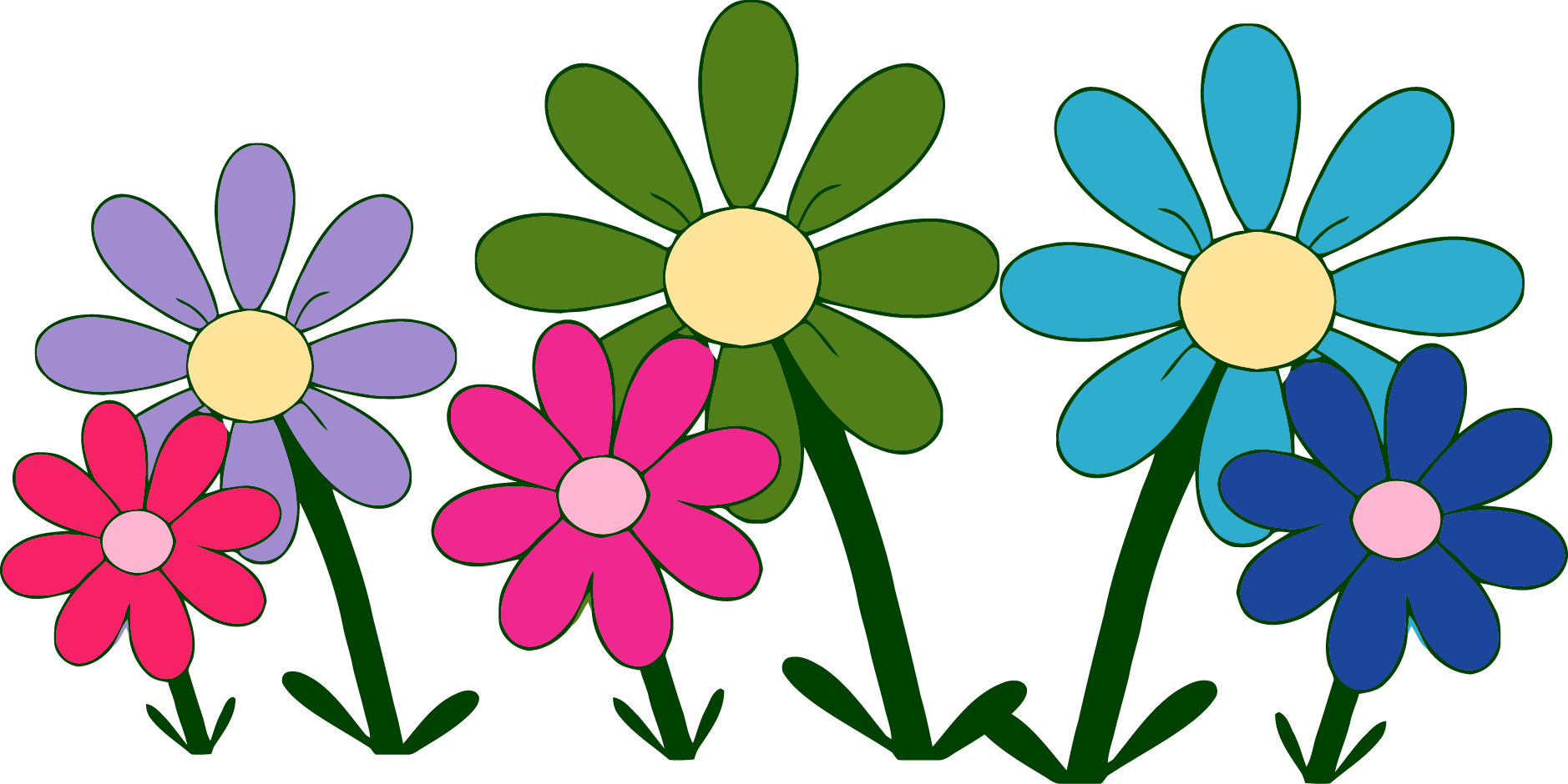 Camomile Flower Png Clipart Cute Flower Clip Art