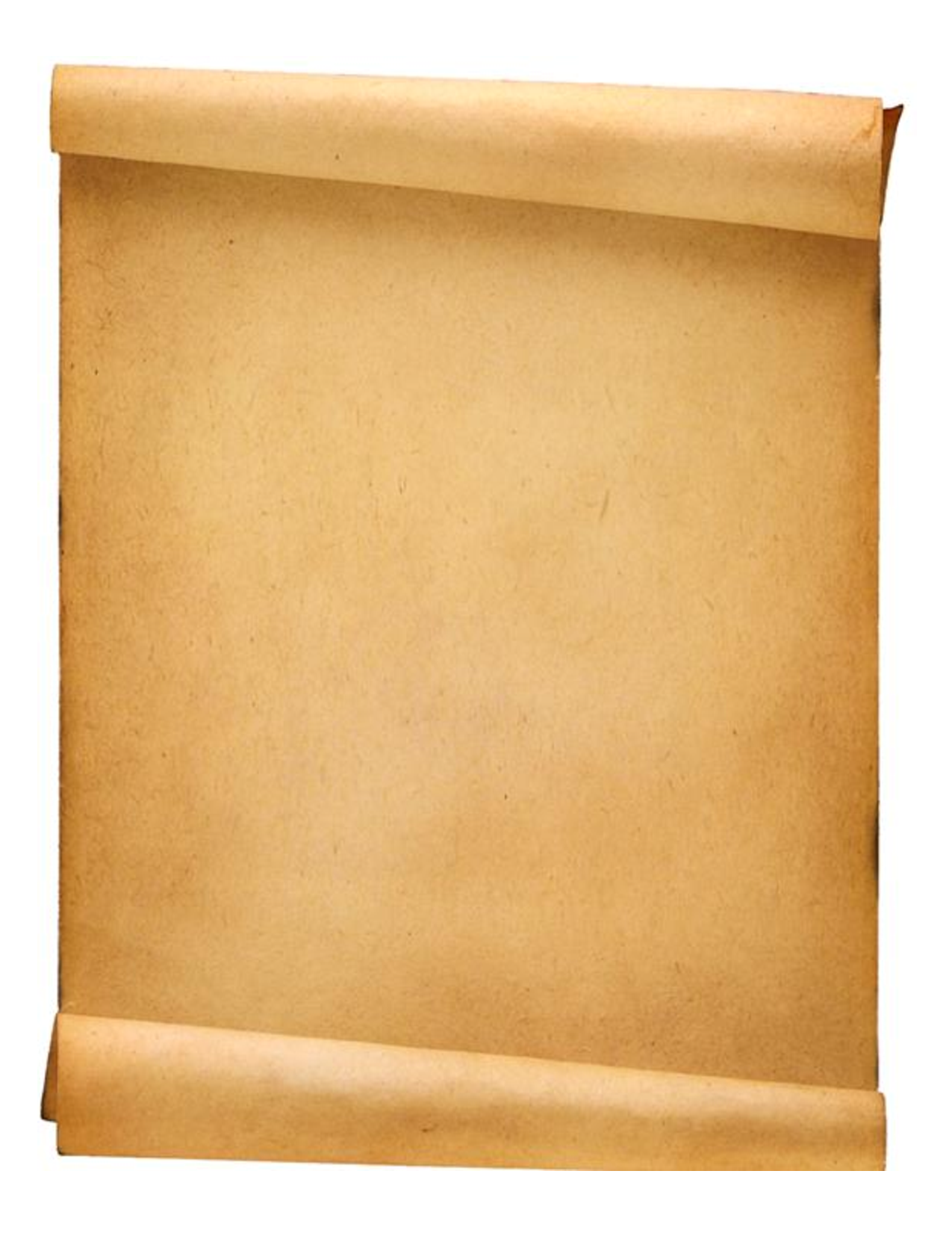 Parchment Scroll Design Png