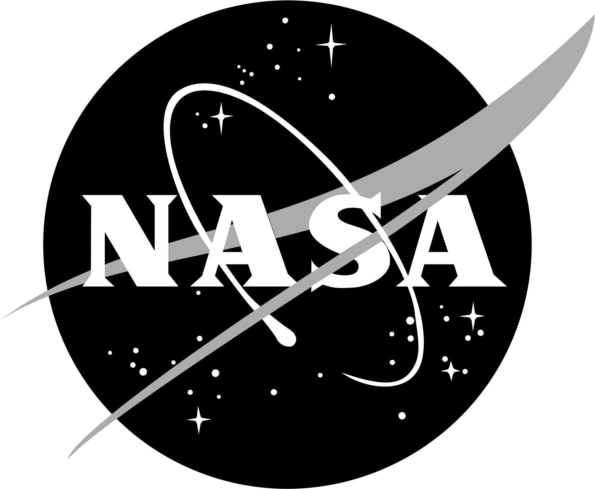 Nasa Logo Png Transparent Black Nasa Logo Png