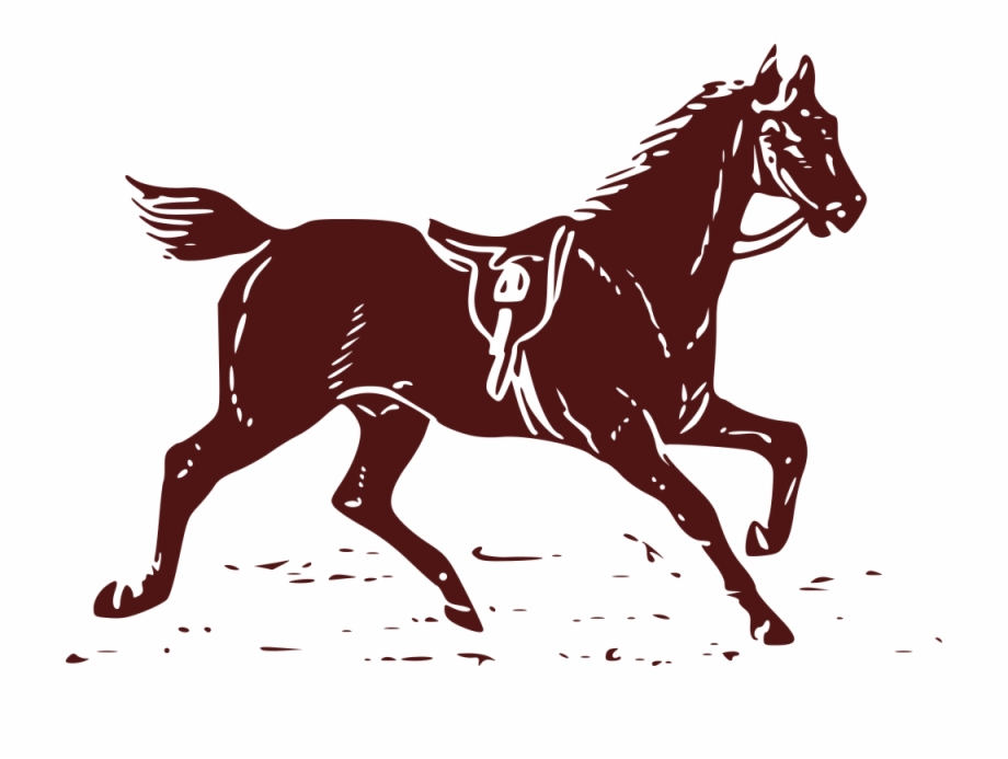 Horse With Saddle Horse With Saddle Art