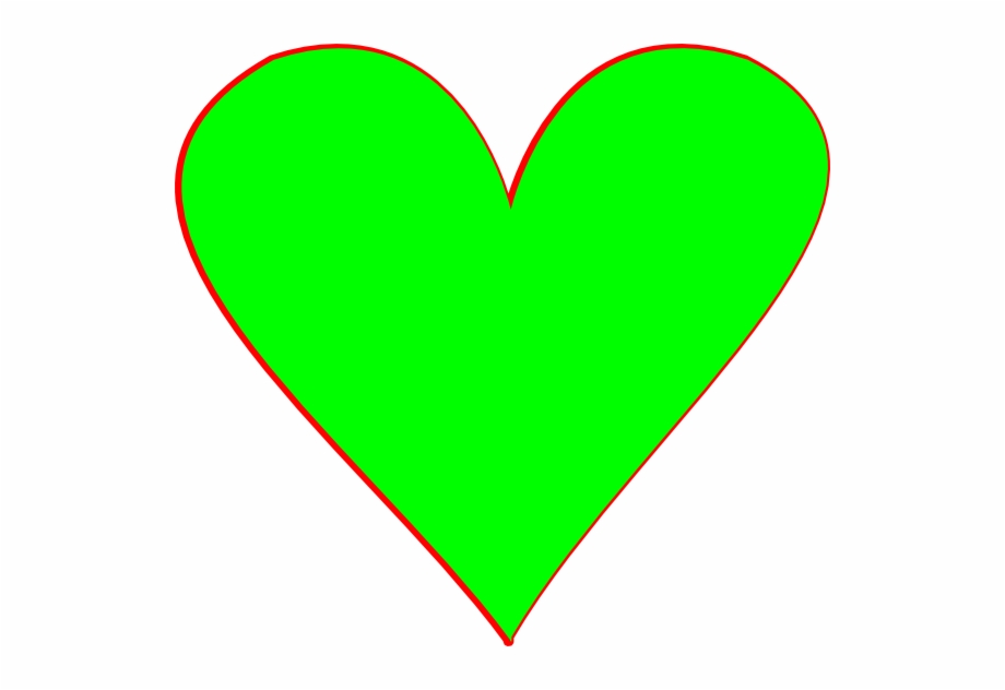 Hearts Png Heart Shape Color Green