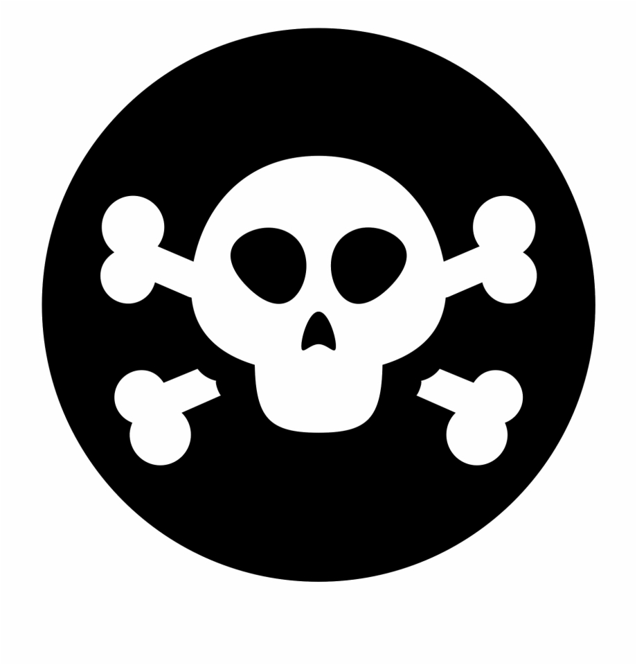 Crossbones Icon Free Download Skull And Crossbones Circle