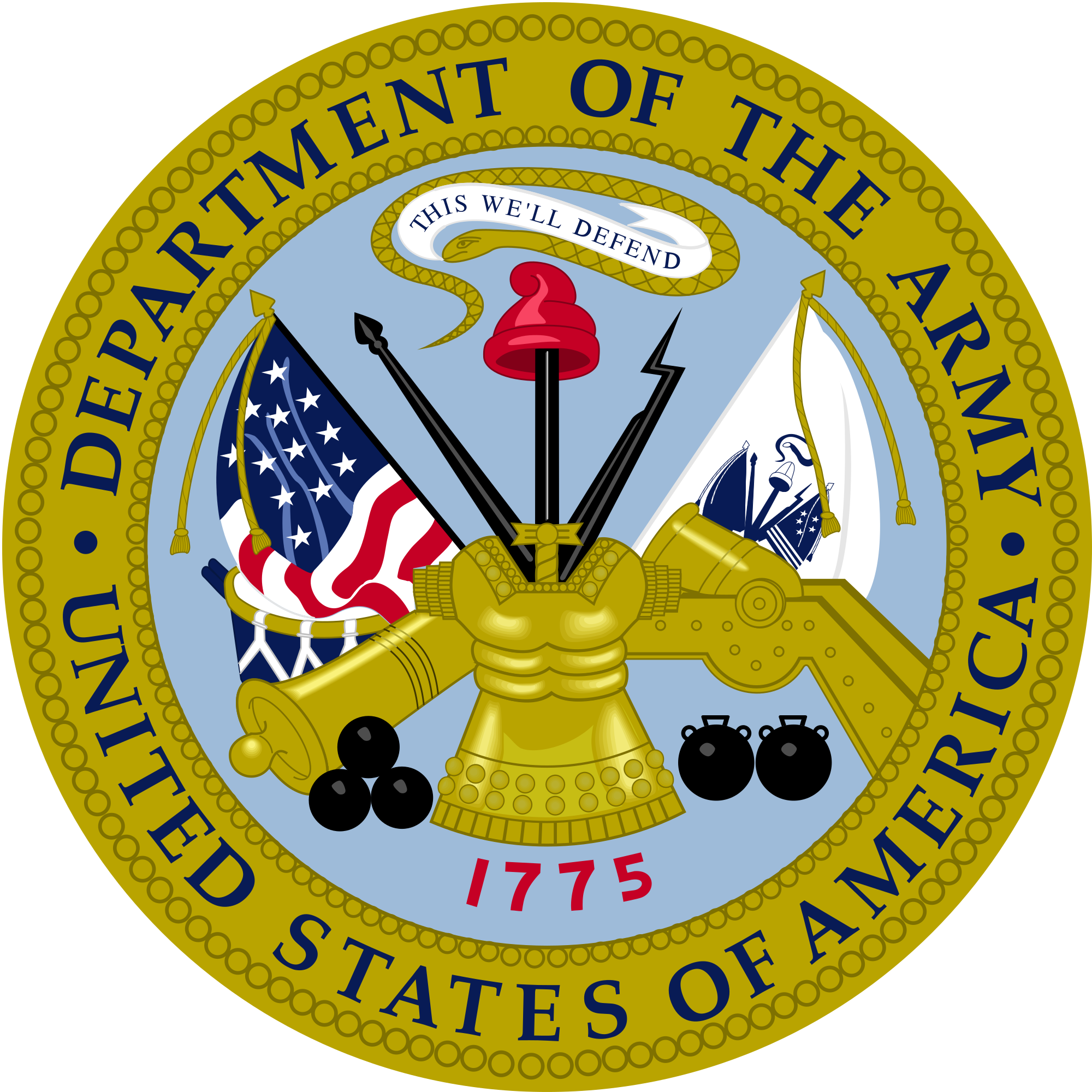 Us Army Seal Png