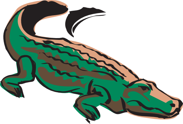 Alligator alf img showing crocodile clip art vector 2