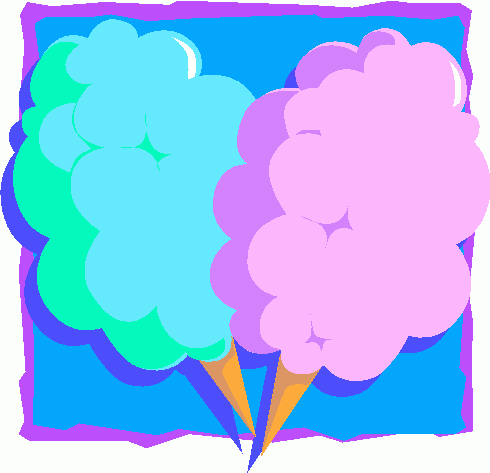 Cotton Candy Clip Art