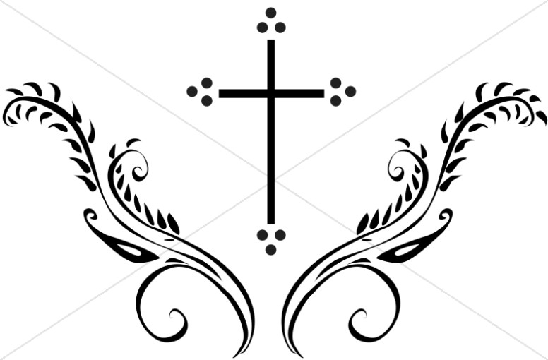 Wooden Christian Cross Religious ClipArt - VectorGenius