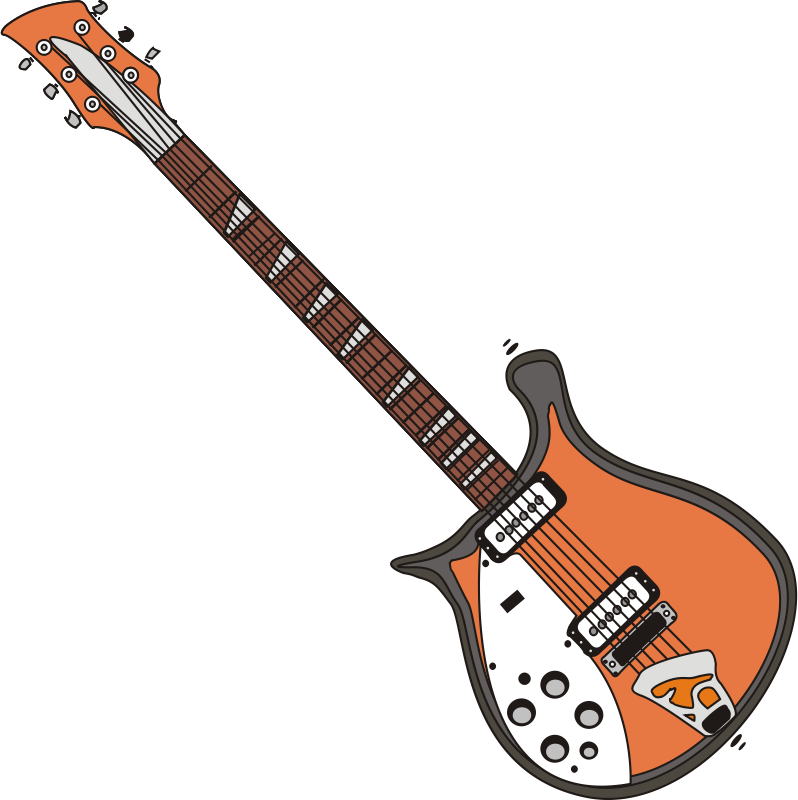 Free electric guitar clip art