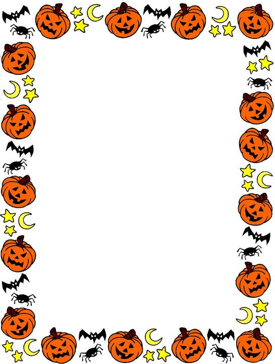 Halloween Border Clip Art