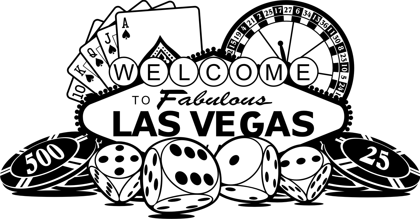 Free Las Vegas Clipart Black And White, Download Free Las Vegas Clipart ...
