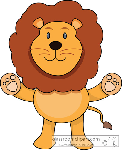lion head clipart cute - Clip Art Library