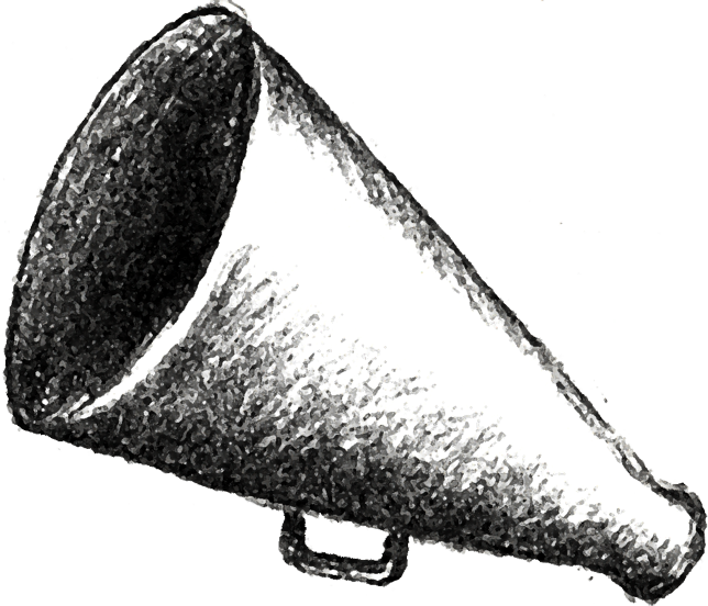 Megaphone Drawing Free Clip Art Library