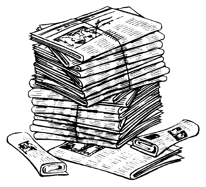 Newspaper Clip Art