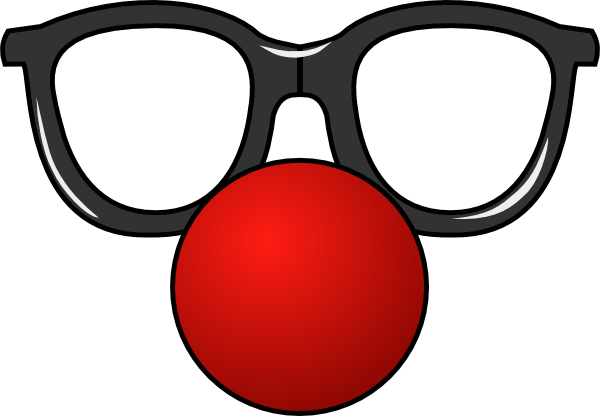 Funny nose clipart 2