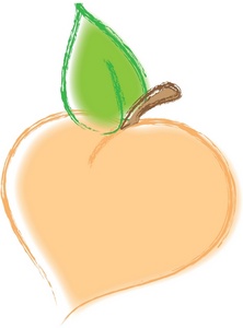 Peach Clip Art