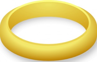 Wedding rings clip art free vector in open office drawing svg