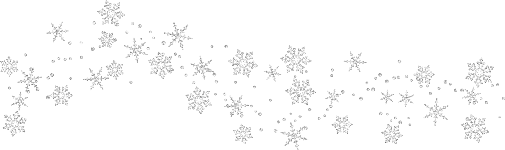 Transparent snowflakes clipart 0
