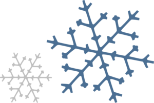 Snowflakes clip art at clker vector clip art