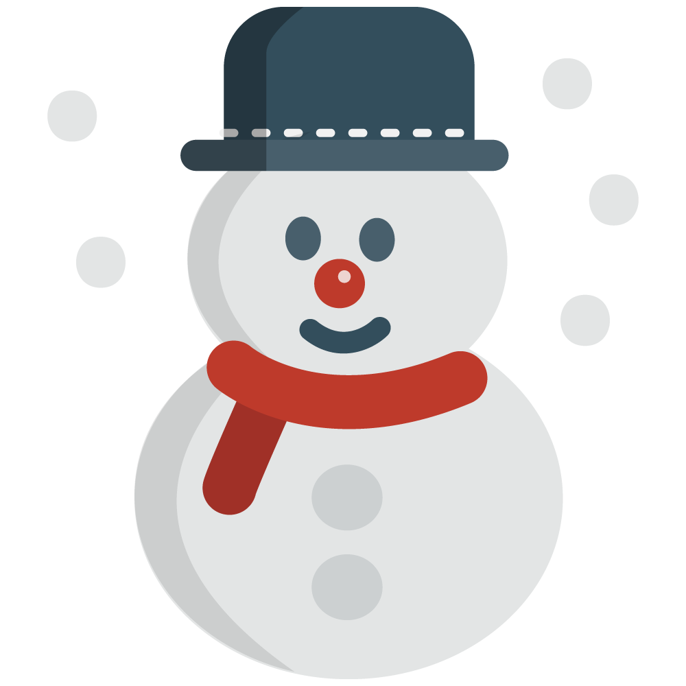 christmas cartoons simple snow man - Clip Art Library