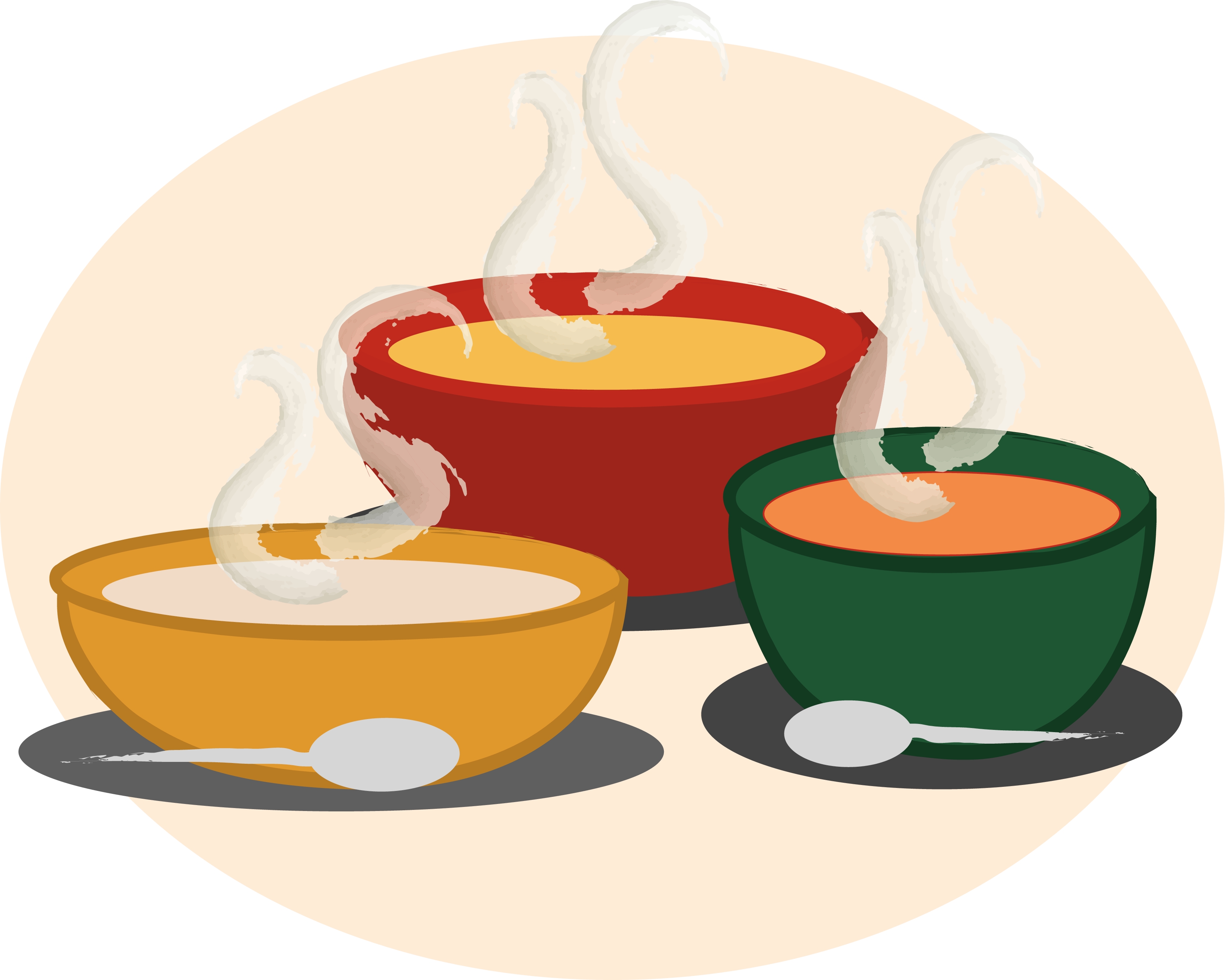 boy eating soup clipart - Clip Art Library