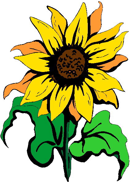 free clip art of sunflowers - Clip Art Library