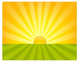 Morning sunrise vector free free vector download files for clip art