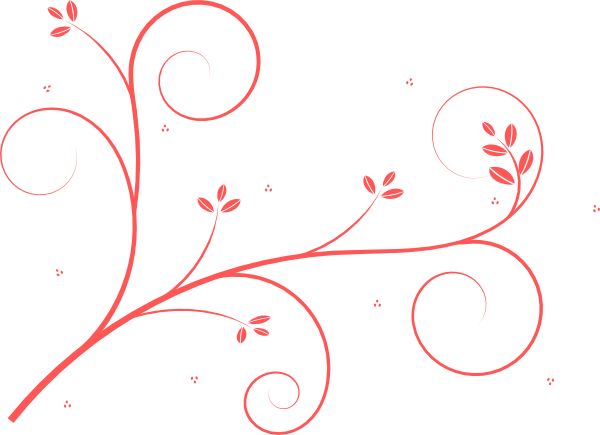 Pink swirls clipart free clipart images