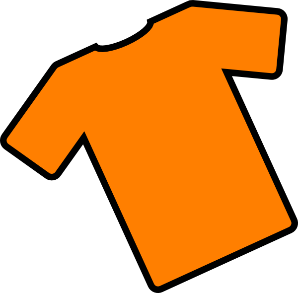 orange shirt clipart - Clip Art Library