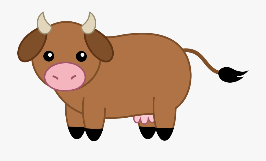 brown cow clipart - Clip Art Library