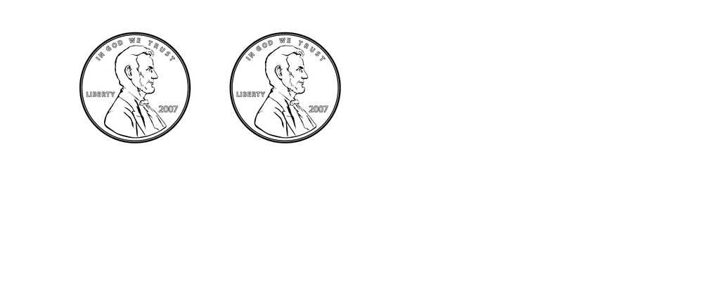 2 cents cliparts