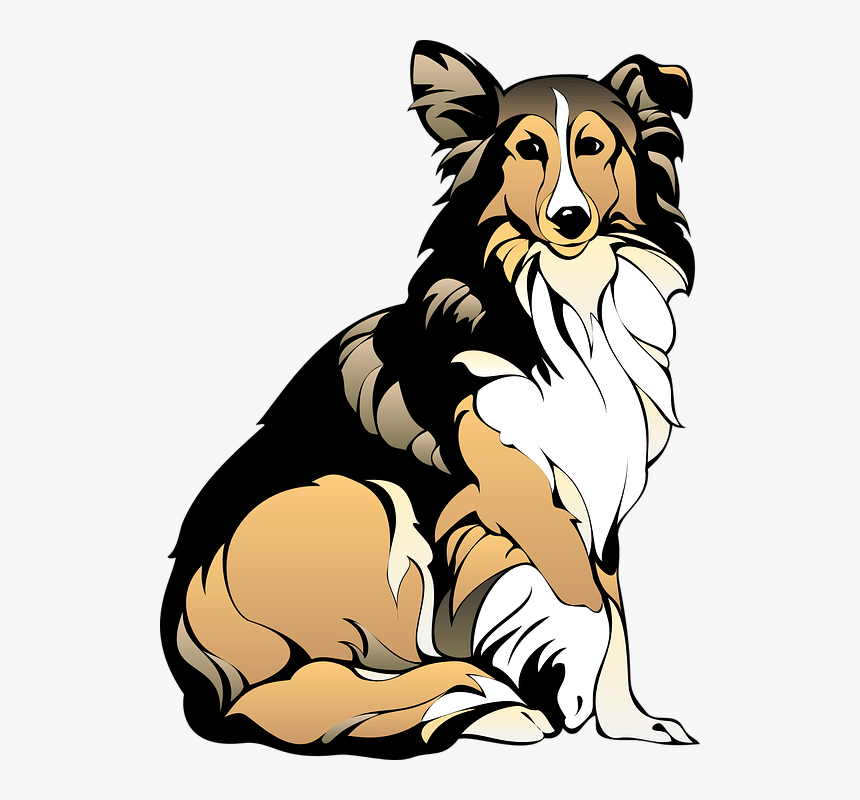 mean dog clipart