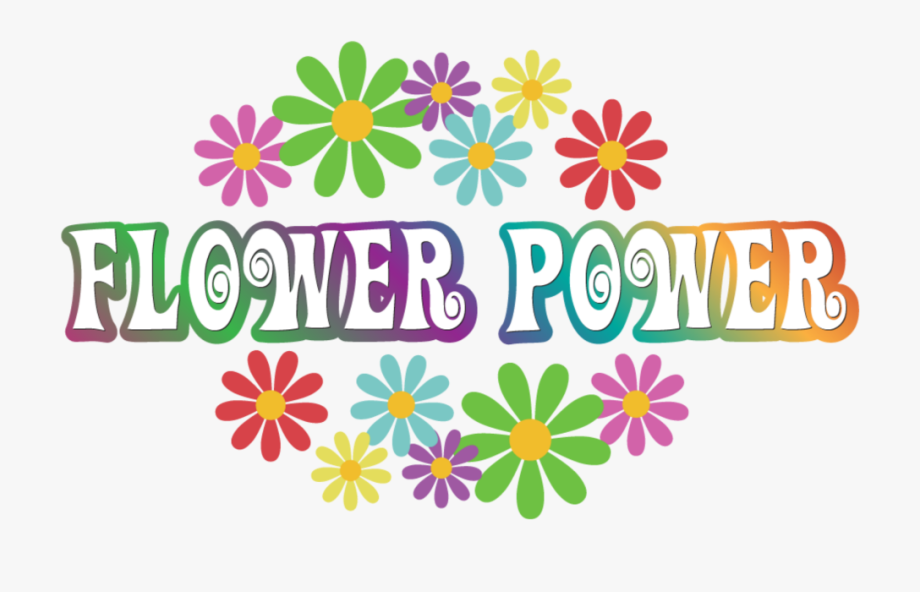 flower power logo - Clip Art Library