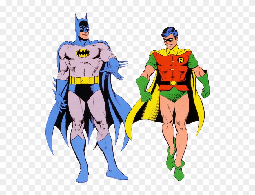 Batman and Robin Clipart - Free Images of Dynamic Duo Adventures
