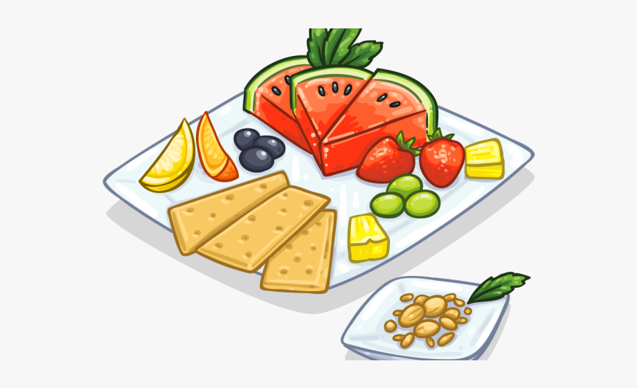 healthy snacks for kids clipart