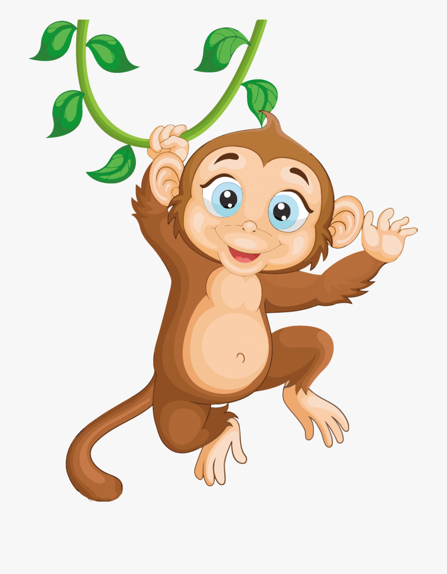 Monkey Clipart Png Download Cartoon - Monkey Png Cartoon 