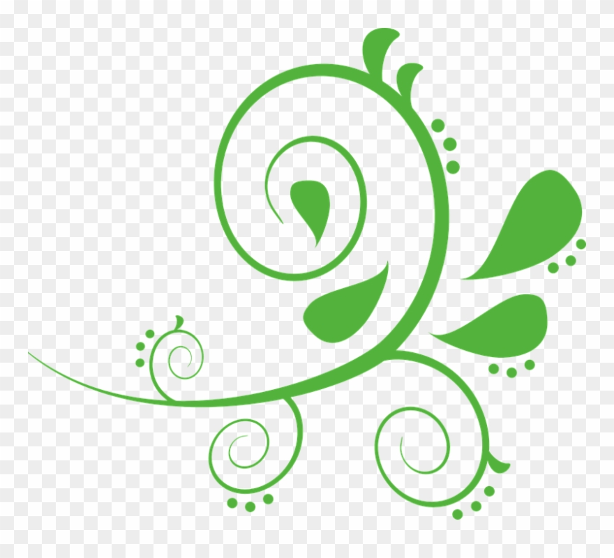 free clipart green vines