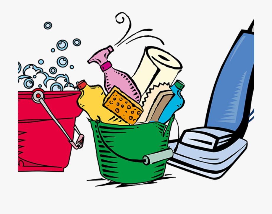 Cleaning Supplies Clipart Set Download - Clipart 4 School